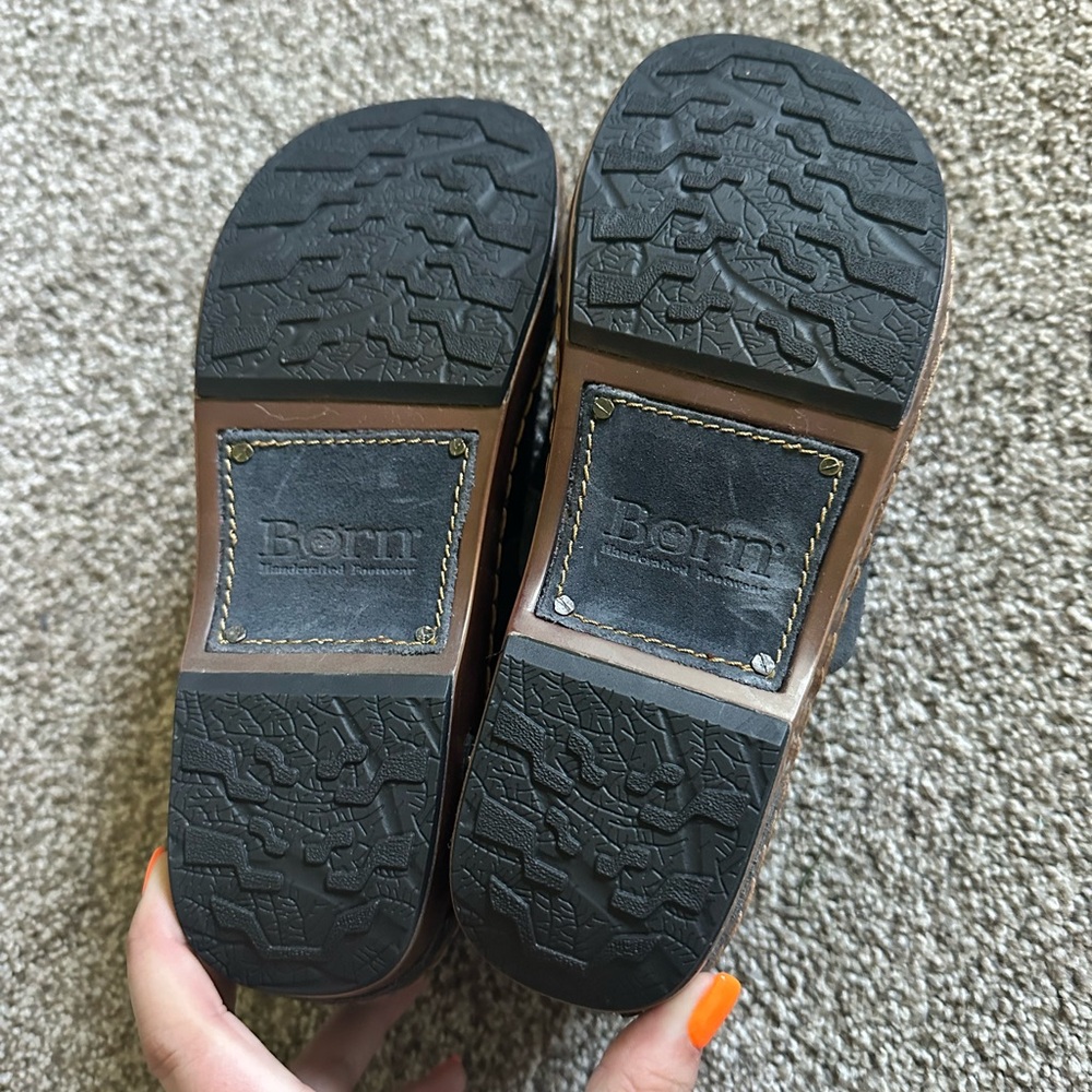 Born Primitive Blue Patterned Mules - image 3